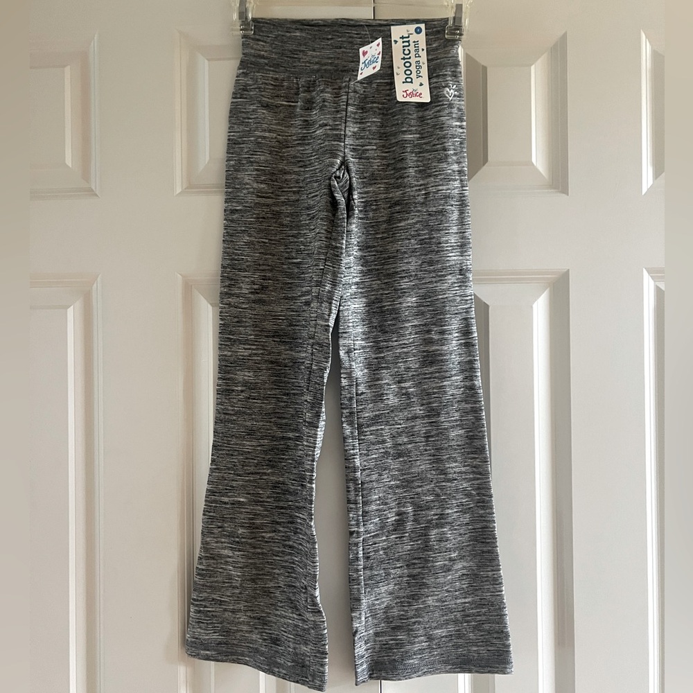 Justice Girls Grey Bootcut Yoga Pants Size 8